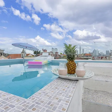 Villas La Fontana Amplia Apartasuite- Piscina 102 Ciudad de Panamá Exterior foto